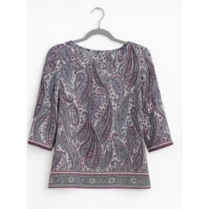 J.Jill Paisley Print Tunic – Size Medium